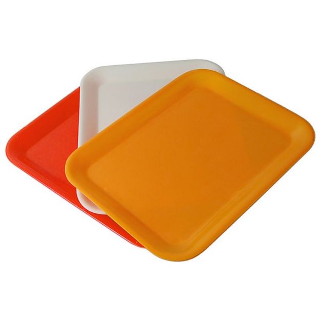Individual Plastic Tray (Large) - Assorted Color